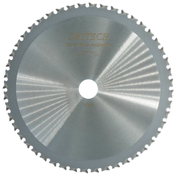 Drytech® HM-Sägeblatt ø 180 mm / 48Z für Stahl & Inox 2,0 mm